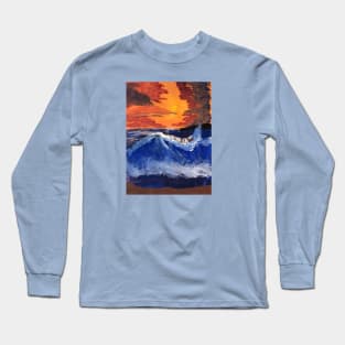 Crashing Waves Long Sleeve T-Shirt